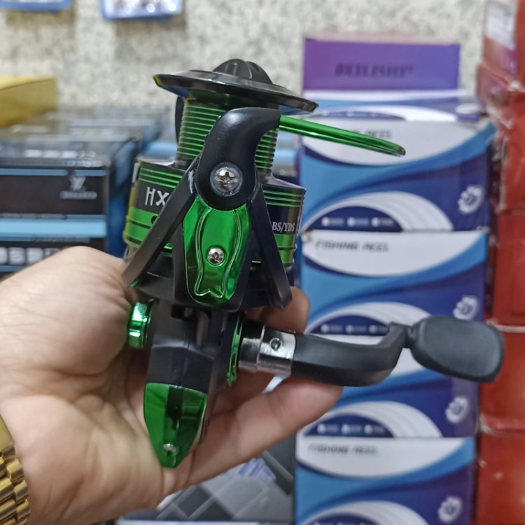 چرخ ماهیگیری 7000 برند فایو استار مدل JA7000 مناسب برای چوب ماهیگیری لنسر ماهیگیری