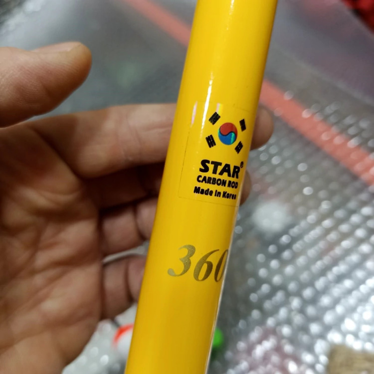 ست ماهیگیری چوب 360 سانت و چرخ 4000 چوب استار چرخ کبری نخ ماهیگیری قلاب شناور پک ماهیگیری