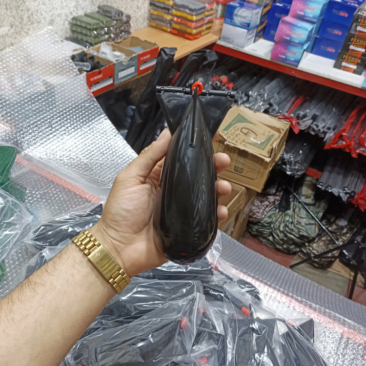طعمه پاش موشکی ماهیگیری سایز بزرگ لوازم طعمه ماهیگیری