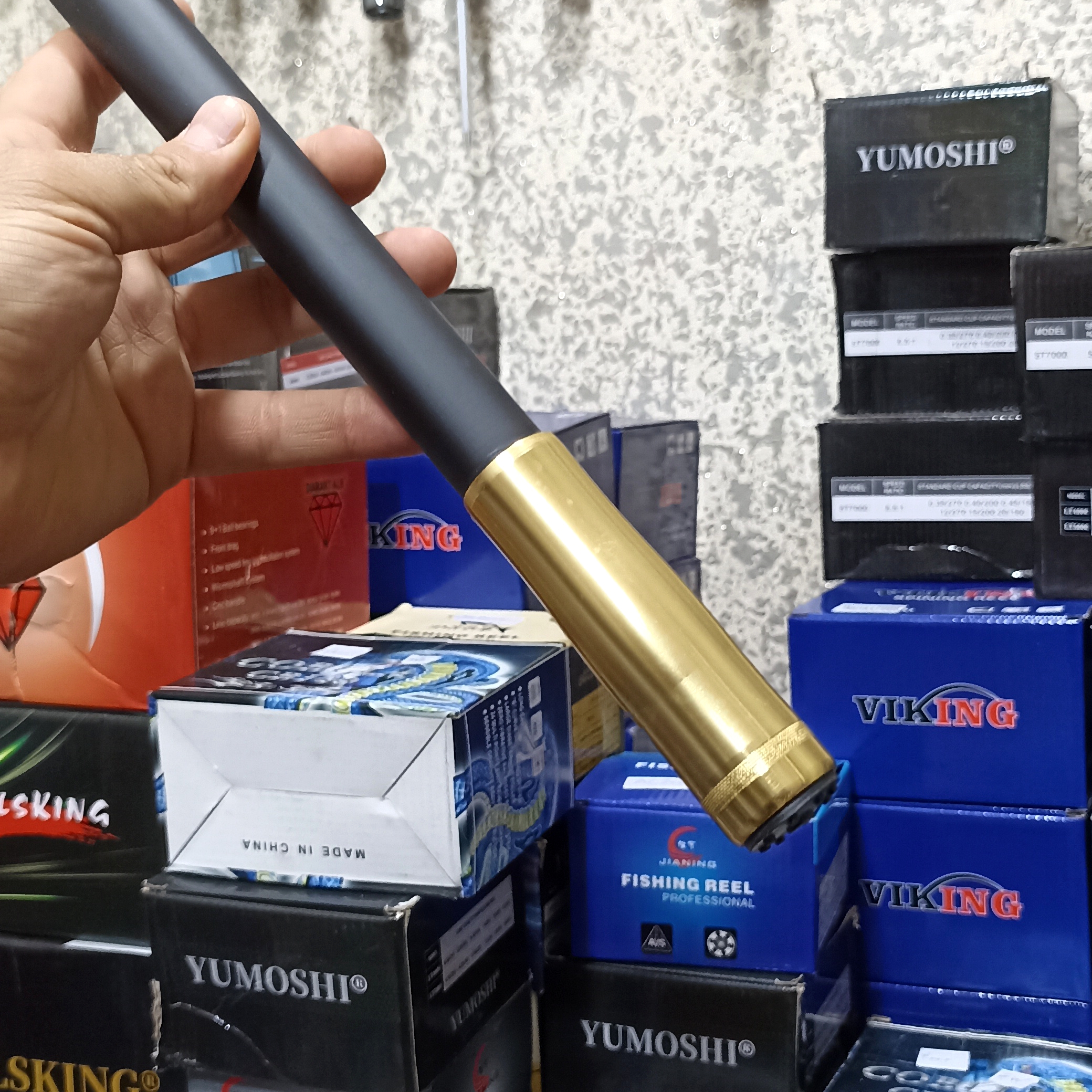 چوب ماهیگیری برند گرین رویال مدل OSP black سایز 360 سانت لنسر ماهیگیری
