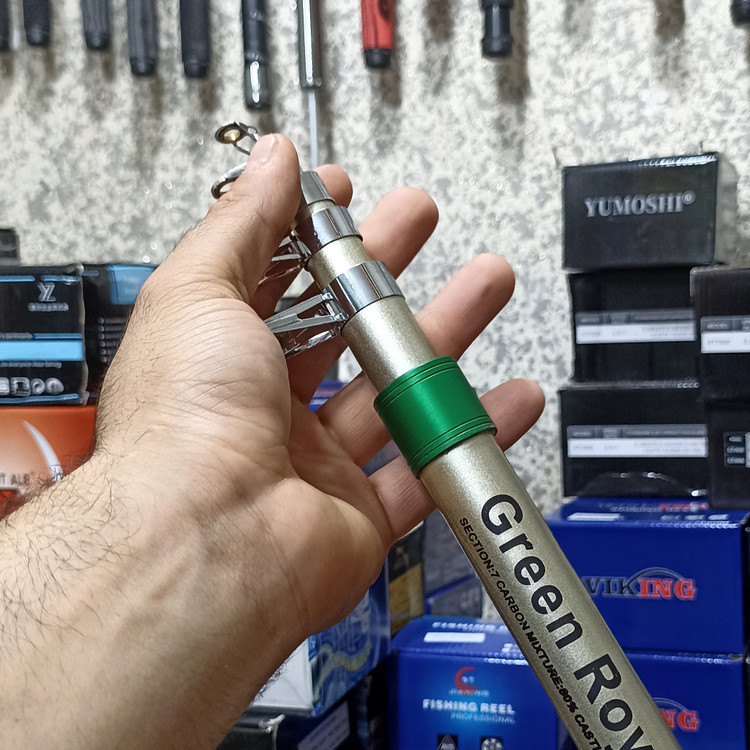 چوب ماهیگیری برند گرین رویال مدل OSP gold سایز 360 سانت لنسر ماهیگیری