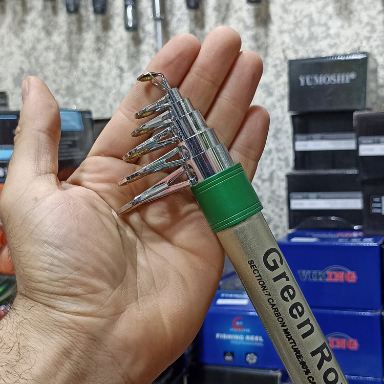 چوب ماهیگیری برند گرین رویال مدل OSP gold سایز 360 سانت لنسر ماهیگیری