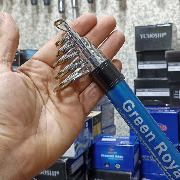 چوب ماهیگیری برند گرین رویال مدل OSP blue سایز 360 سانت لنسر ماهیگیری